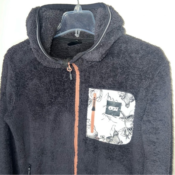 Picture Women's Izimo Fleece Jacket Black Organic Clothing Size Large - Picture 13 of 13